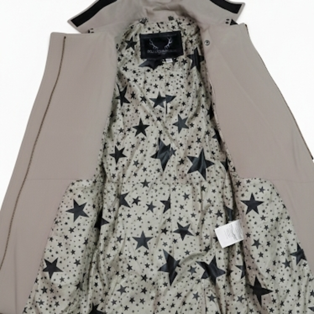 Stylish Beige Pea Coat